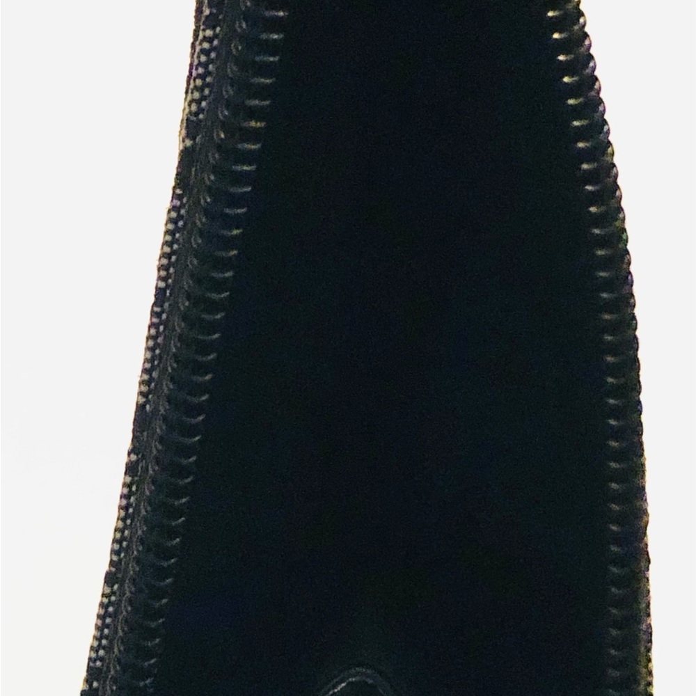 Coach black and gray leatherware signature mini wallet with key fob - Picture 4 of 6